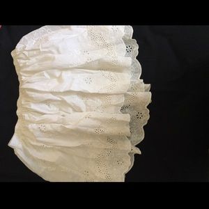 White womens skirt